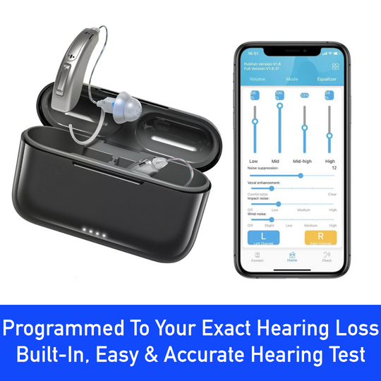 Upgrade To Our New RIC Bluetooth Hearing Aids (App Controlled)