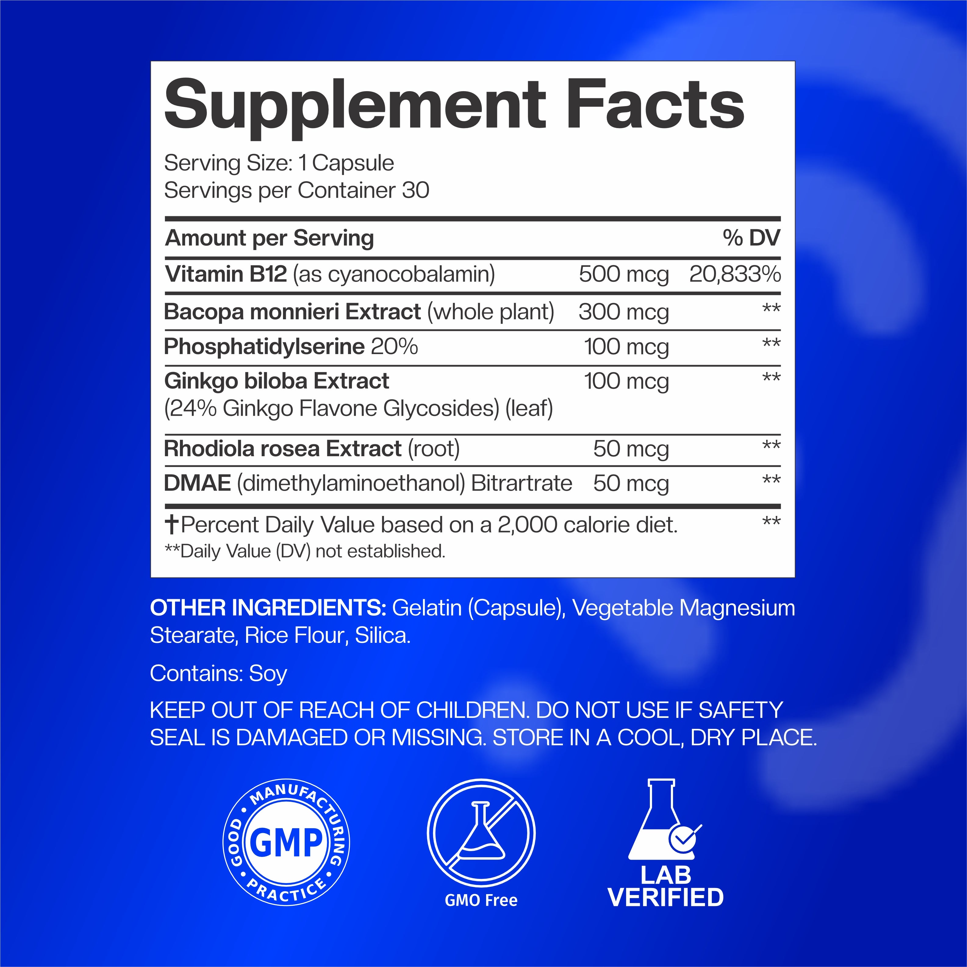 Natural Brain & Memory Booster