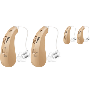 BTE Rechargeable Hearing Aids (2 Pairs)