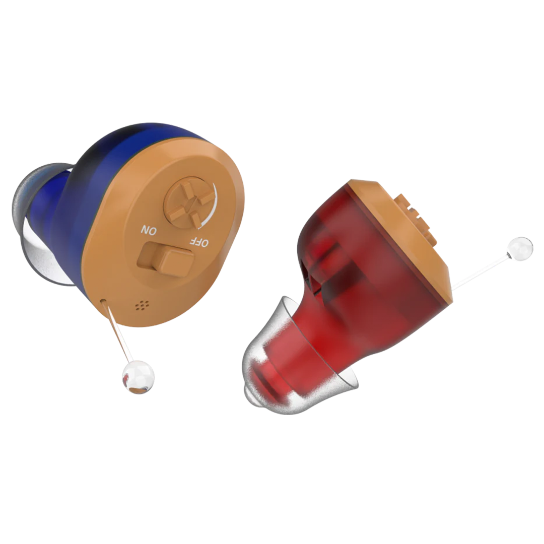 CIC Rechargeable Hearing Aids (1 Pair)