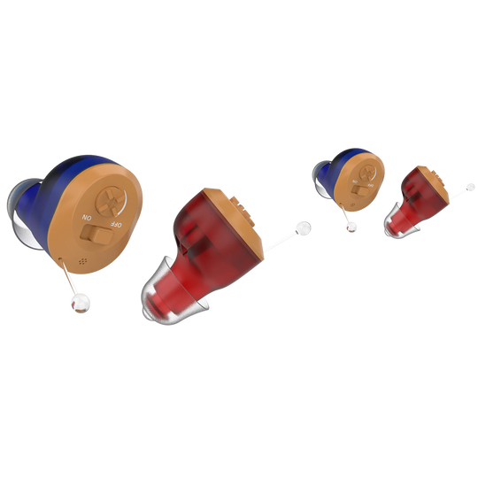 CIC Rechargeable Hearing Aids (2 Pairs)