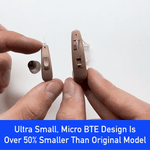 Load image into Gallery viewer, Upgrade To Our New Micro BTE Digital Rechargeable Hearing Aids
