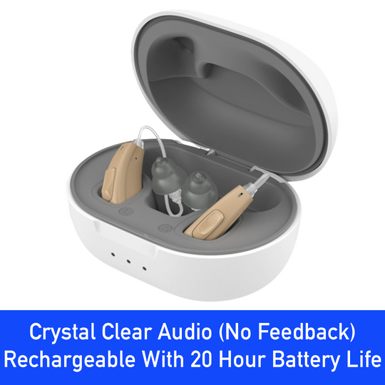Upgrade To Our Micro BTE Digital Rechargeable Hearing Aids