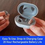 Load image into Gallery viewer, Upgrade To Our New Micro BTE Digital Rechargeable Hearing Aids
