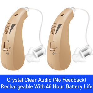 BTE Rechargeable Hearing Aids (Pair Of 2 Offer)