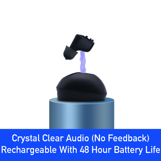 Micro CIC Rechargeable Hearing Aid (Single)