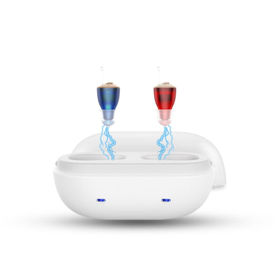 The "ClarityPro" Micro CIC Rechargeable Hearing Aids